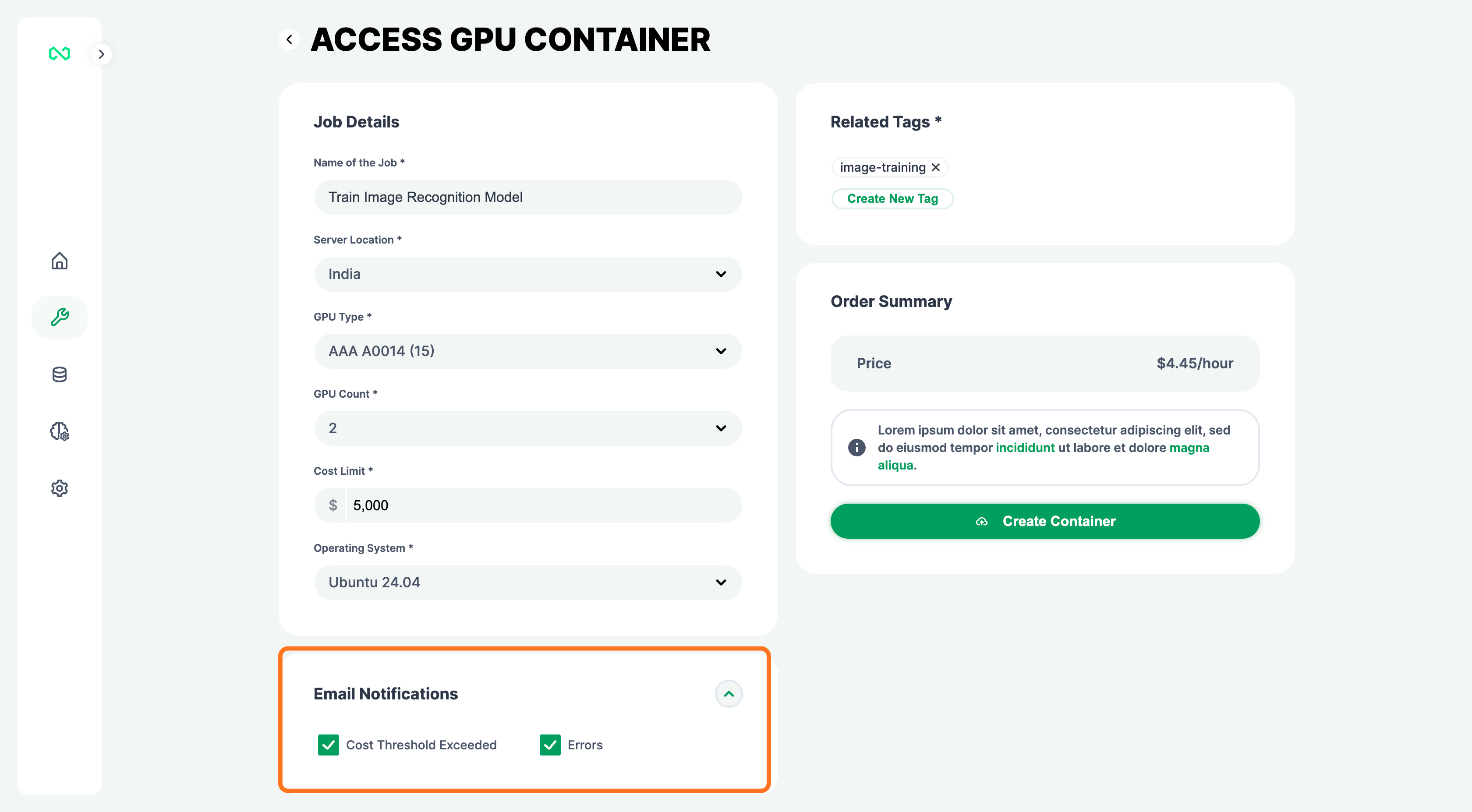 Configure notifications